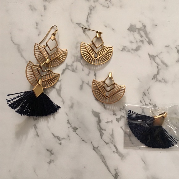 Aida Tassel Chandelier Earrings Stella & Dot