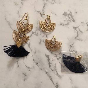 Aida Tassel Chandelier Earrings Stella & Dot