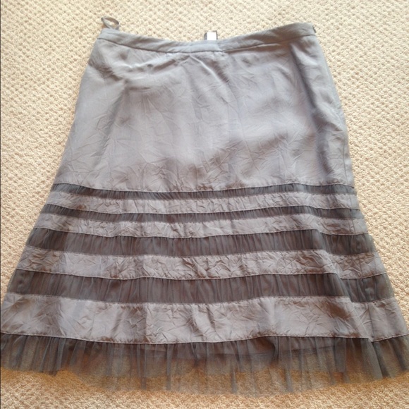 Banana Republic Factory size 6 gray skirt