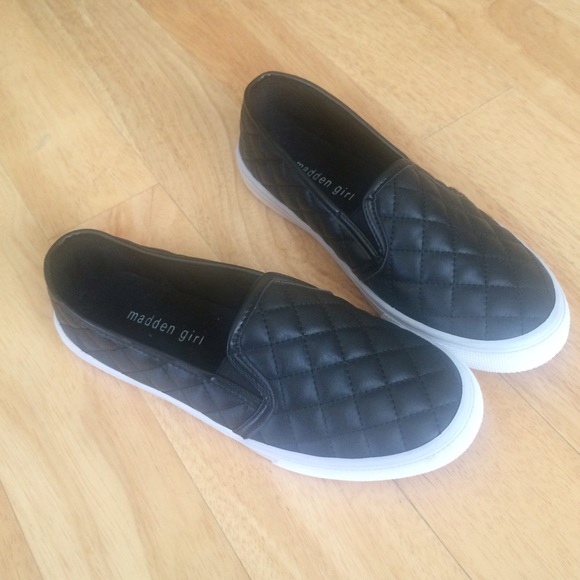 Madden Girl Slip Ons - sz 9
