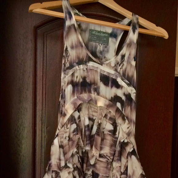All saints stunning silk dress
