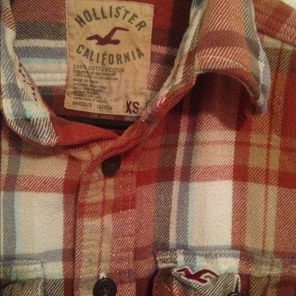 Hollister Men's Flannel Plaid - Picture 2 of 2