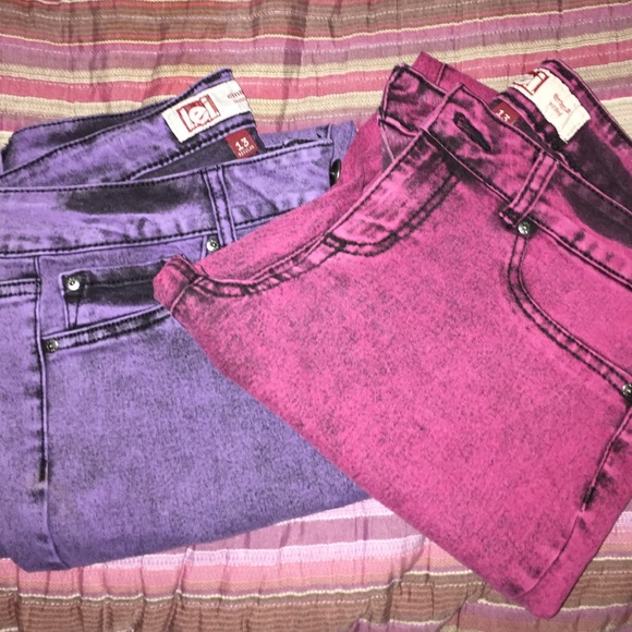 Colored Acid Pants