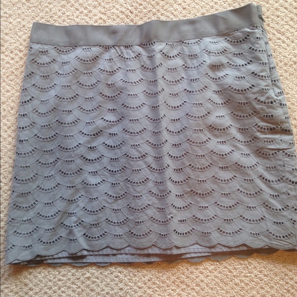 JCrew factory gray skirt, size 4, NWT