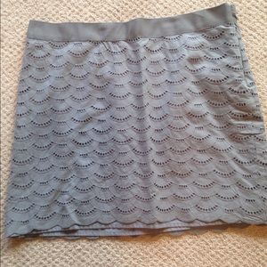 JCrew factory gray skirt, size 4, NWT