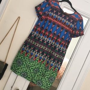 Jcrew printed dress
