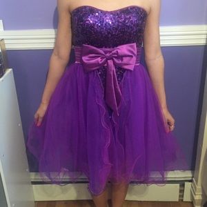 Sequin prom dress!