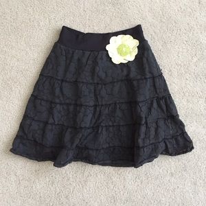 Skirt with embellishment