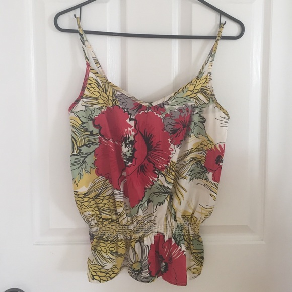 Camisole with Vibrant Flowers - Picture 1 of 4