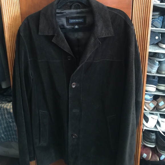 Banana Republic suede jacket