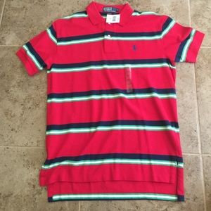 NWT Men's Small Red Classic Polo