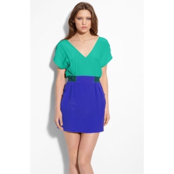 Myne 100% silk dress