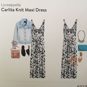 Loveappella Knit Maxi Dress