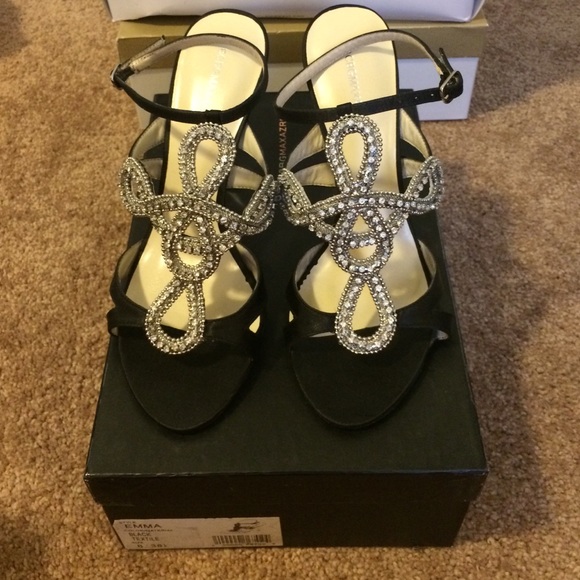 Black Emma style heel