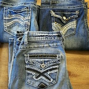 Women's size 7/8 jeans lot
