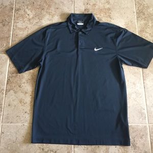 Men's Nike Golf Polo - Black - Medium