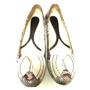 Naturalizer Snakeskin Flat