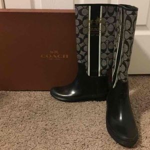 Coach Rain Boots