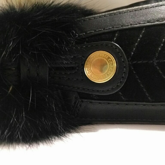 Fur Coach bag - Picture 3 of 4