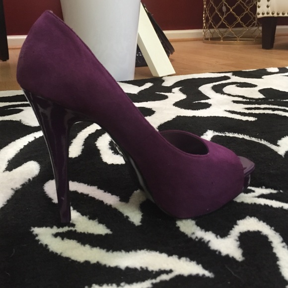 Bakers Shoes Bakers Purple Platforms Poshmark