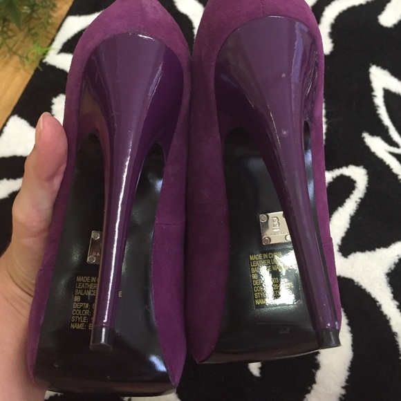 Bakers Shoes Bakers Purple Platforms Poshmark