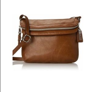 Relic by Fossil cross body faux leather bag