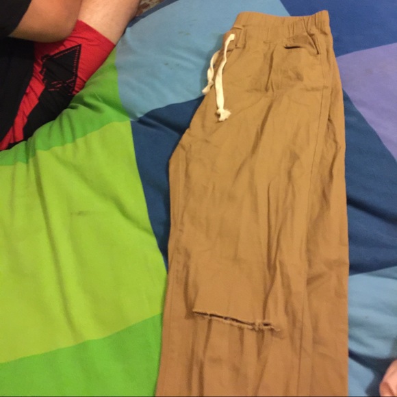 Slit knee joggers - Picture 2 of 4