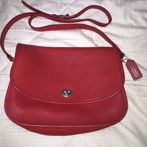 Coach crossbody with flap