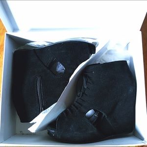 Jeffrey Campbell 'Mary Roks' Wedges in Black