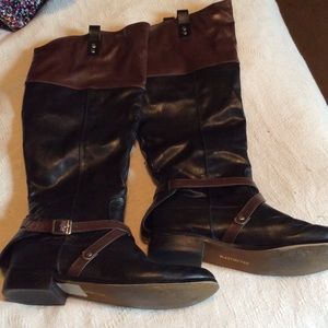 Just at the knee boots