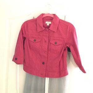 NWOT Loft jean jacket