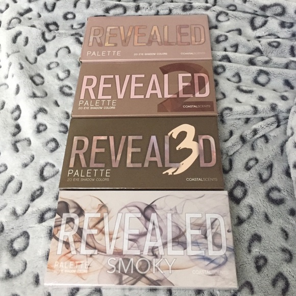 ALL FOUR REVEALED PALETTES - Picture 1 of 2