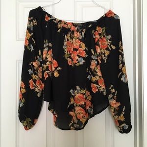 Contemporary Floral Top