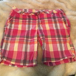 Plaid shorts