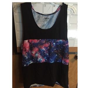 Galaxy tank/ muscle Tee