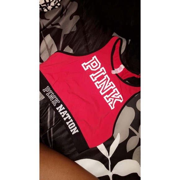Vs Pink Racerback Sports bra