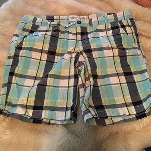 Plaid shorts