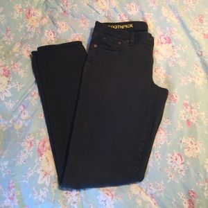 Black J. Crew Factory Toothpick Denim