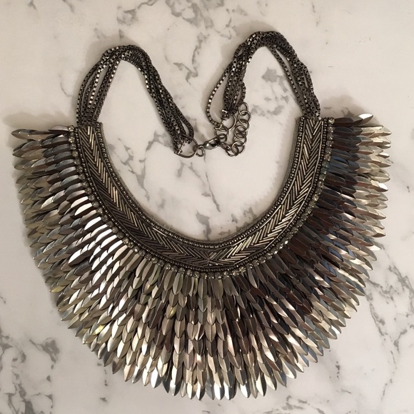 Pegasus Silver Stella & Dot Necklace Retired
