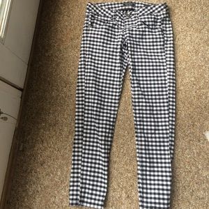 Guess plaid jeans
