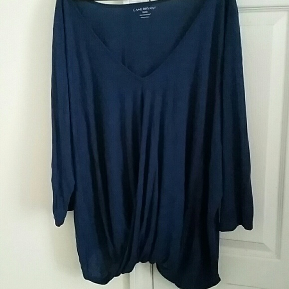 Dark teal 3/4 length sleeve shirt