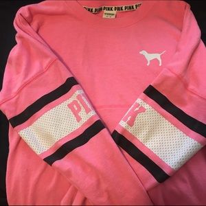 PINK VS varsity sweater READ DESCRIPTION