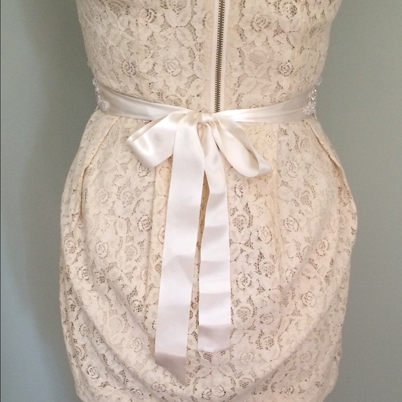 Beaded bridal ribbon