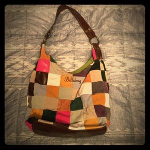 Billabong multi fabric purse