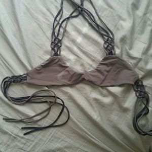 Grey Bikini top