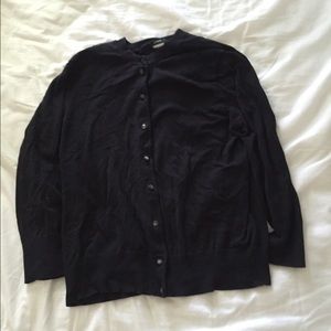 JCrew Jackie cardigan in black