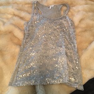 Glitter tank top