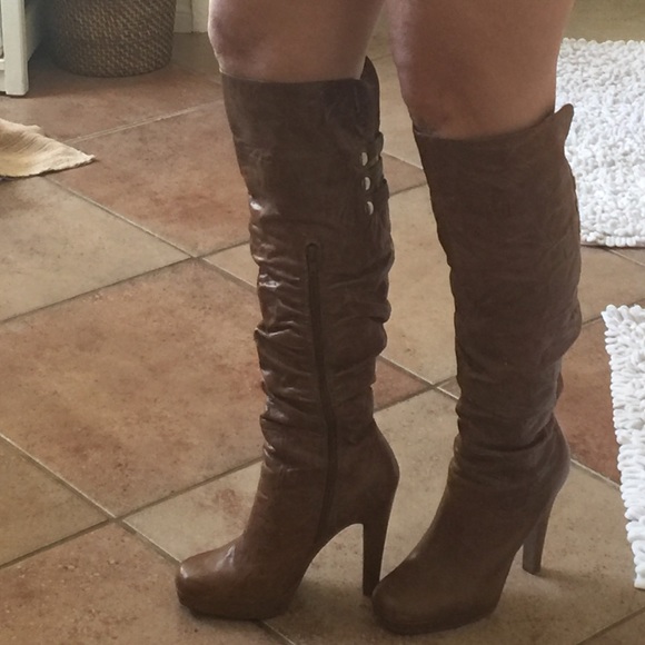 Jessica Simpson brown tall boots