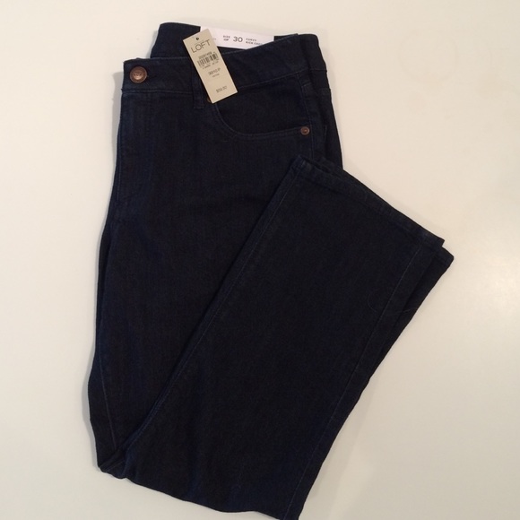 LOFT Petite Cropped Jeans