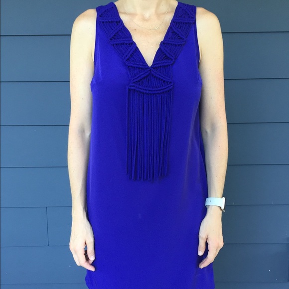 Purple sleeveless dress - Picture 1 of 3
